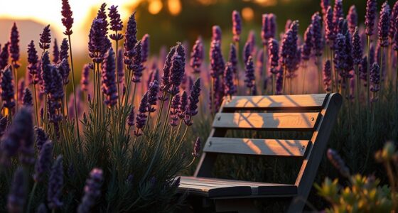 lavender scents dim lighting