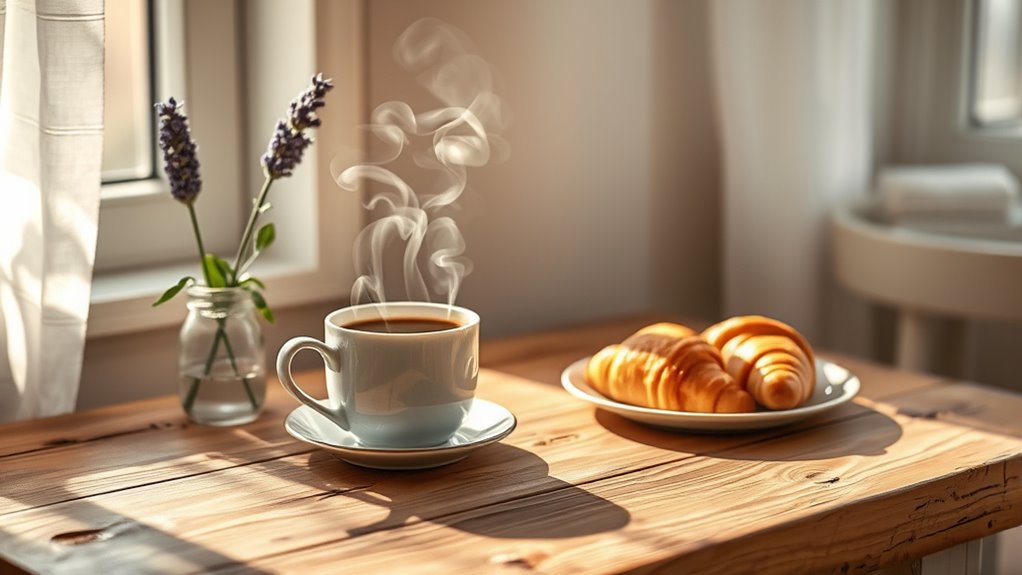 morning aromas promote mindfulness