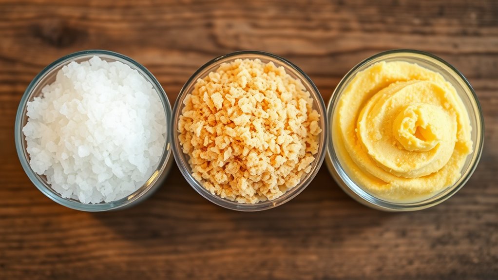 natural mineral and moisture rich exfoliation