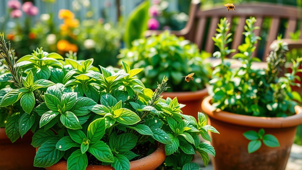 pet friendly fragrant herb garden