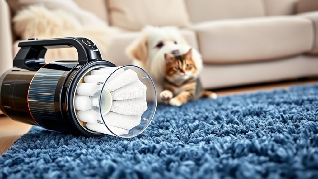 pet hair vacuum filters