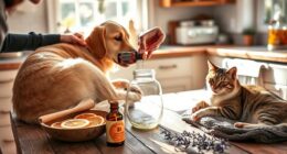 preparing aromatic pet travel scents