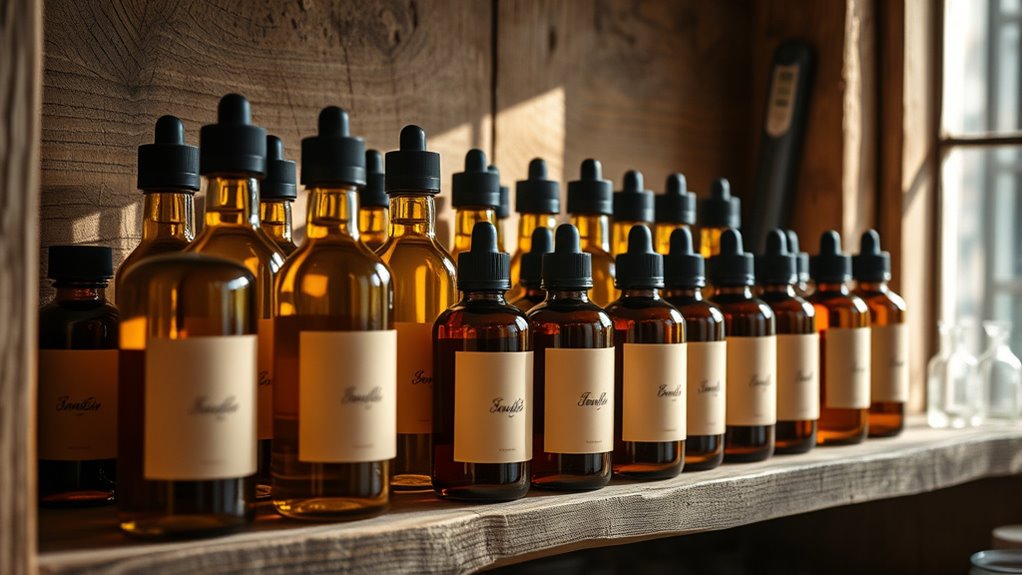 proper essential oil storage