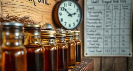 proper storage extends essential oils