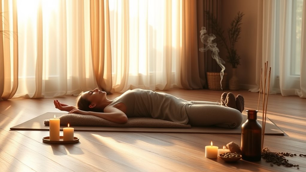 relaxing scents for savasana