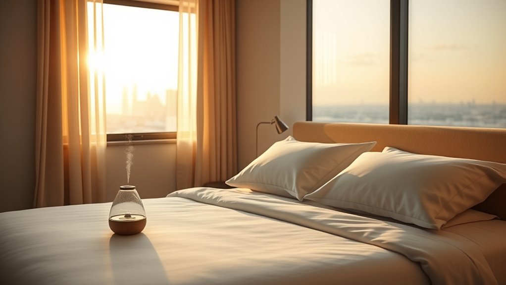 scent cues for jet lag