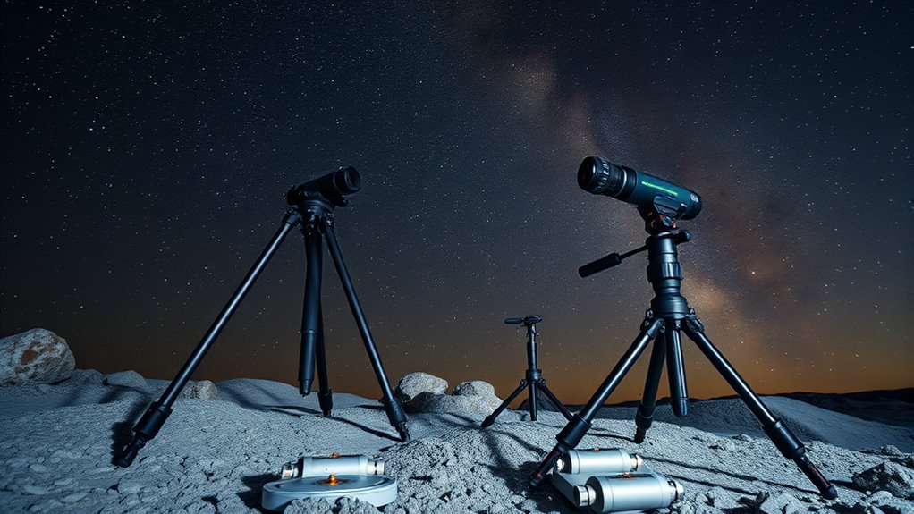 stable portable adjustable mounts