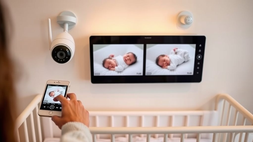 top dual camera baby monitors