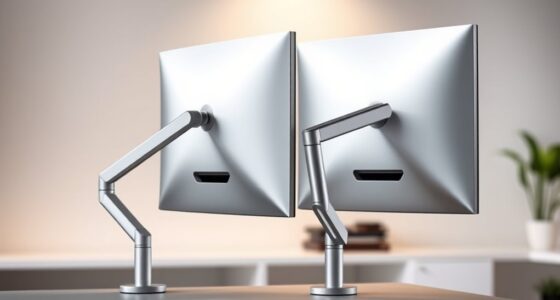 top dual monitor arms