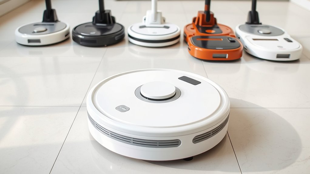 top robotic mops with auto cleaning