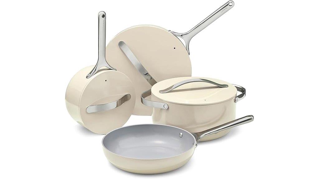 12 piece ceramic cookware set