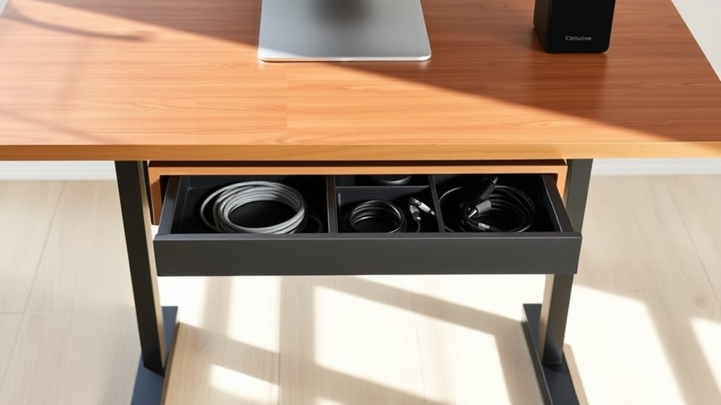 cable management and storage