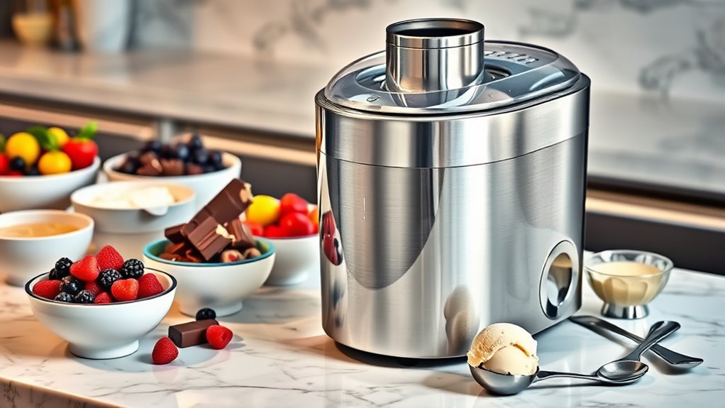 choosing high end ice cream makers