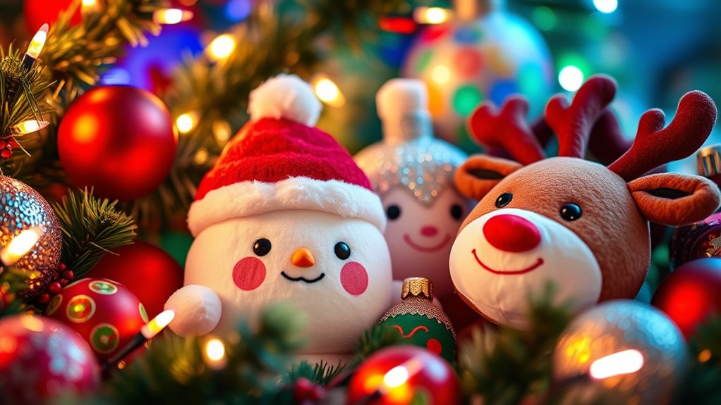 choosing holiday plush toys