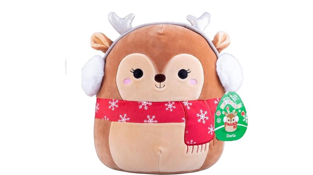darla christmas deer plush