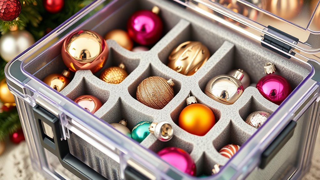 durable protective ornament containers