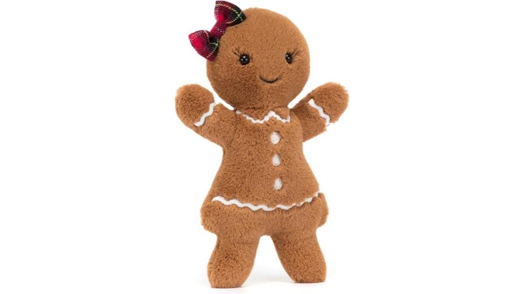 gingerbread ruby jellycat toy