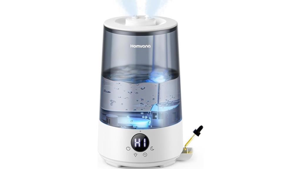 homvana 3 6l ultrasonic humidifier