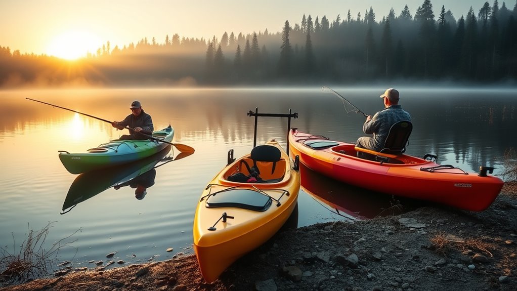 kayak stability and storage