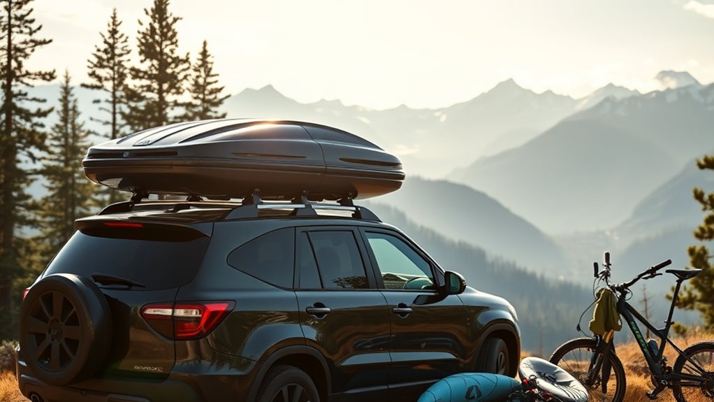 key premium roof cargo features