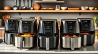 large family air fryers
