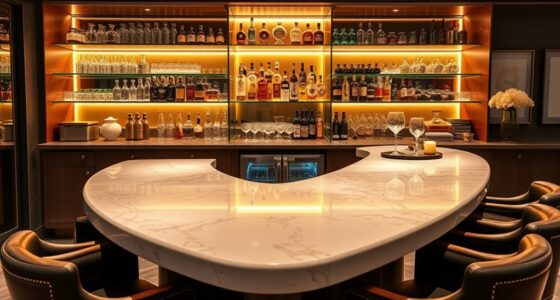luxurious home bar designs