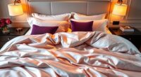 luxury bedding for better sleep