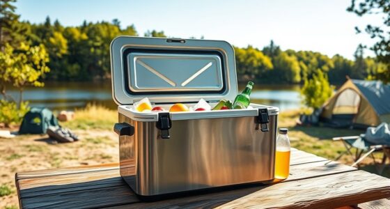 luxury camping cooler options
