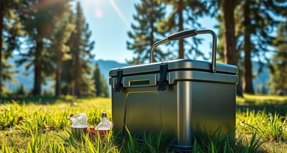luxury camping cooler selection
