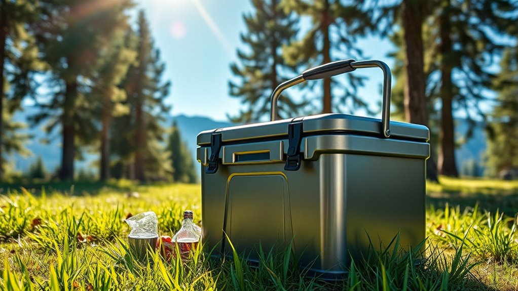 luxury camping cooler selection