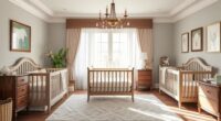 luxury convertible nursery cribs