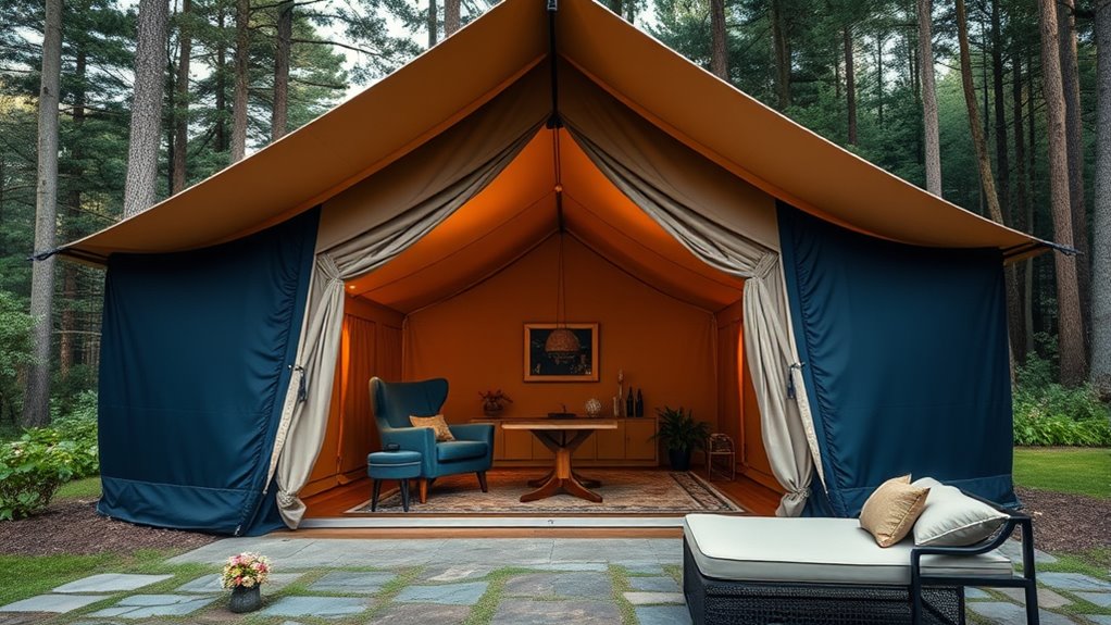luxury durable camping tents