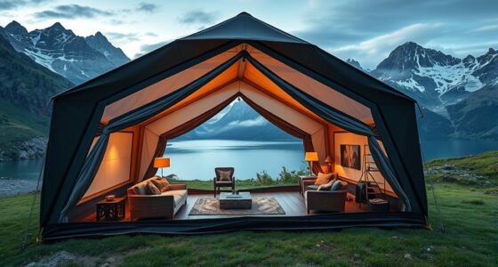 luxury durable camping tents
