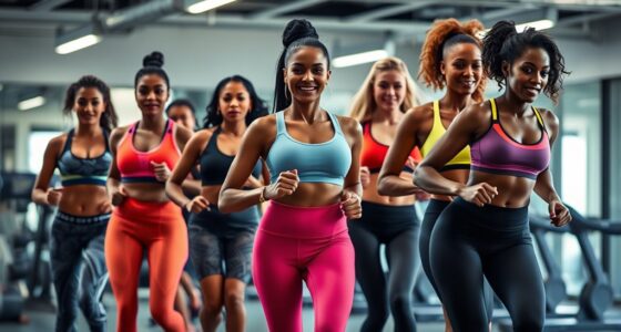 luxury fitness clothing selection