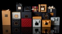 luxury fragrance gift box selection