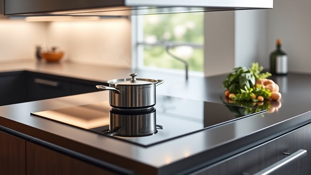 luxury induction cooktop ventilation