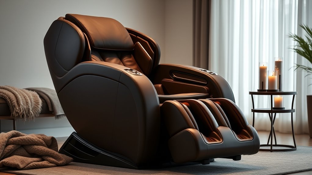 luxury massage chair features
