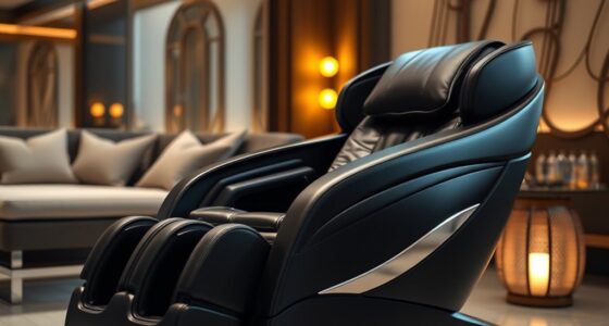 luxury massage chairs selection