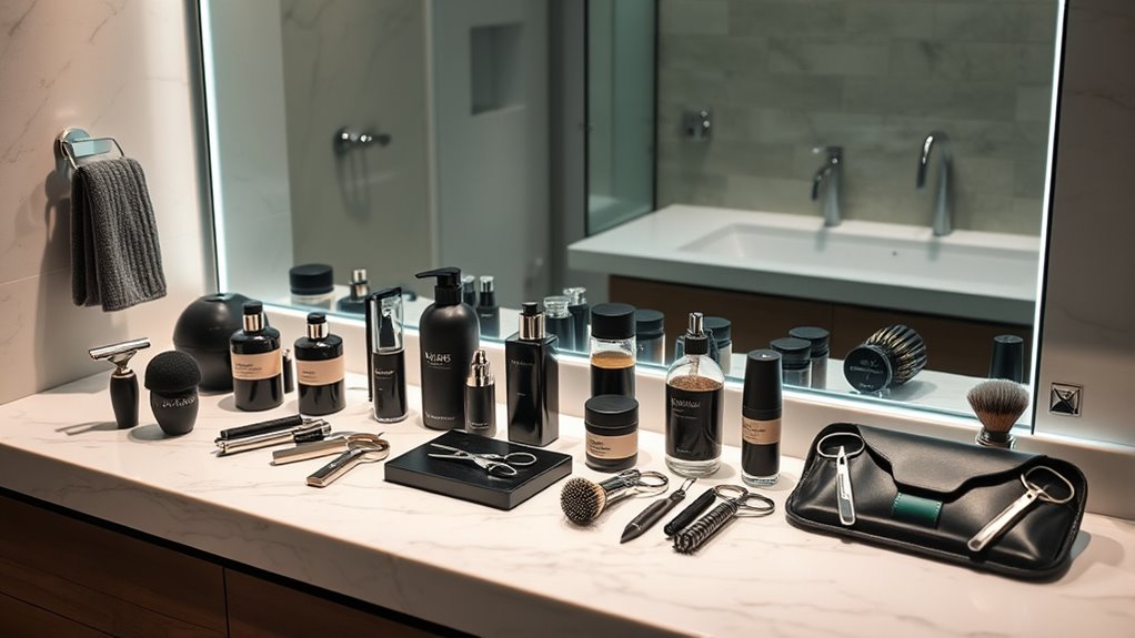 luxury men s grooming sets