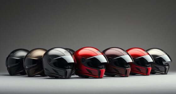 luxury motorcycle helmet options