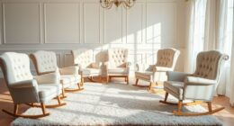 luxury nursery rocking chairs