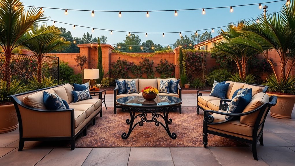 luxury outdoor patio furniture