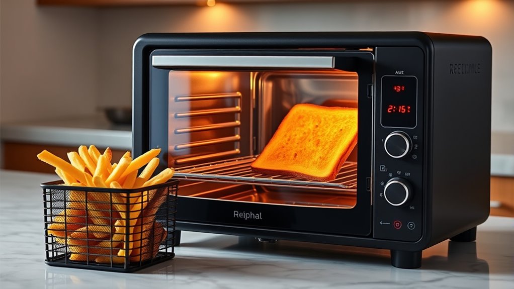 luxury toaster oven features