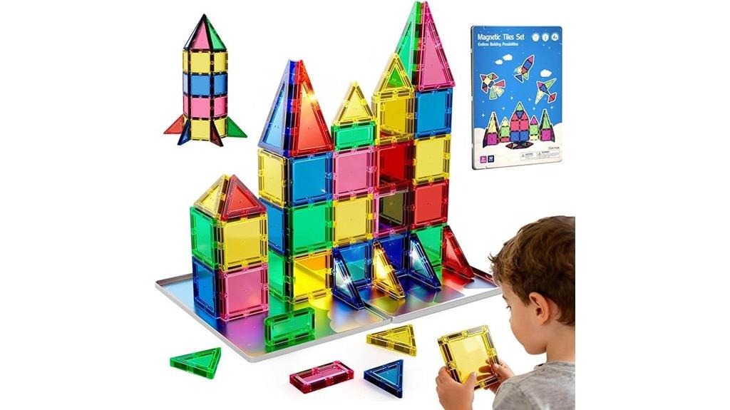 magnetic tiles 32pcs kids