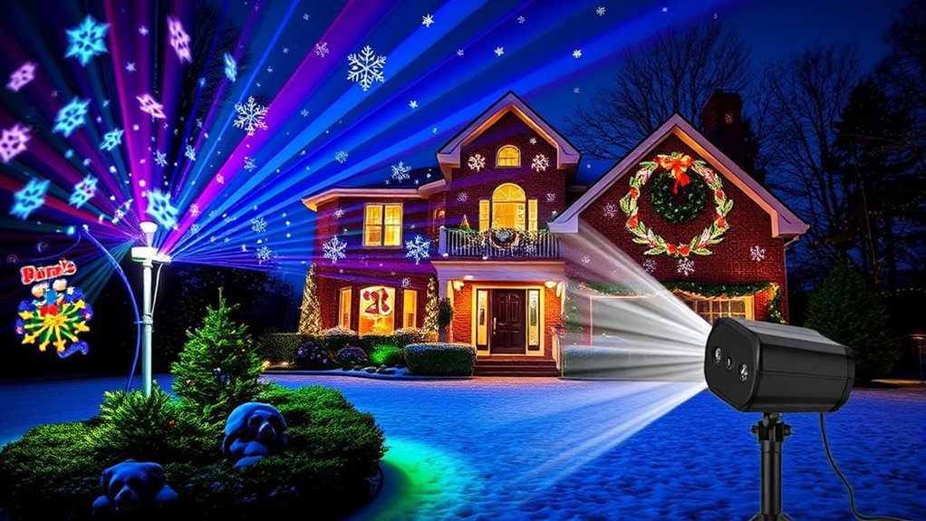 outdoor projector feature considerations