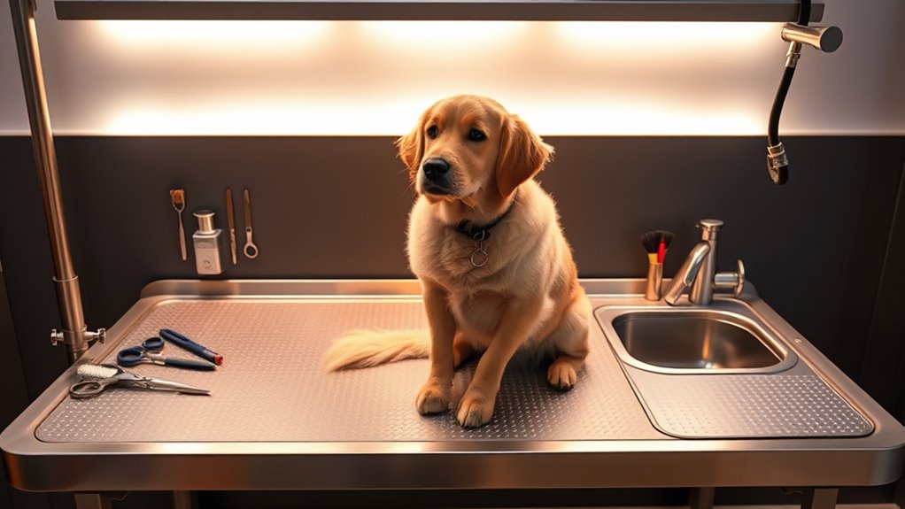 pet grooming table essentials