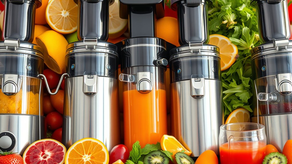 premium juicer machine selection