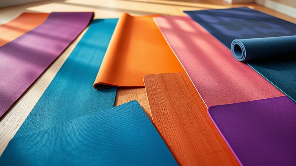 premium yoga mats for joint support