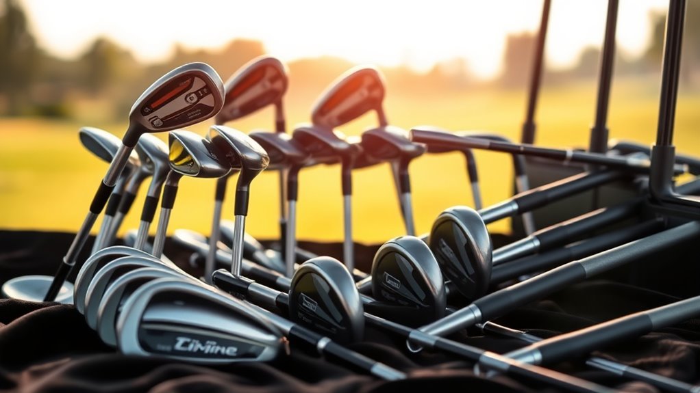 professional golf club selection