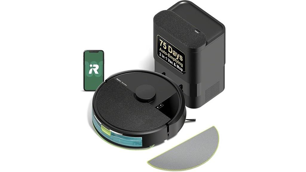 robot vacuum mop combo